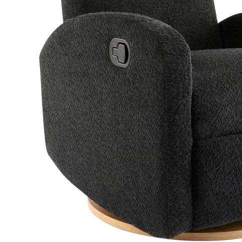 Contemporary 360 Swivel And Glider Recliner Chair