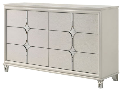 Gwendolyn - 6 Drawer Dresser Cabinet - White
