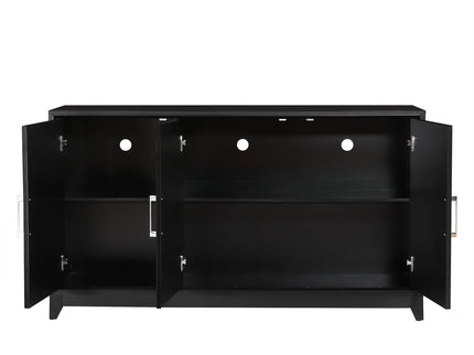 TV Stand, Media Console Cabinet With 2 Spacious Storage Space