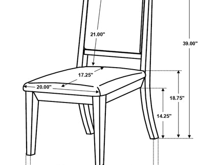 Daniela - Dining Set With Upholstered Chairs
