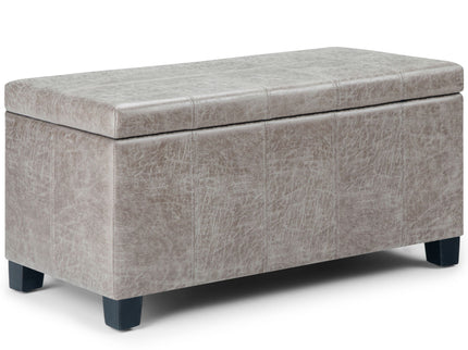 Dover - Upholstered Storage Ottoman Bench