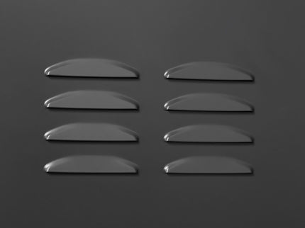 6 Door Lockers With Lock For Secure Storage - Black