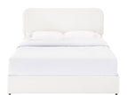 White / Queen / 2 Drawers