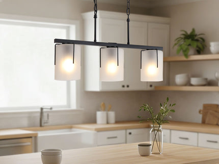 Adjustable Cylindrical Pendant Light