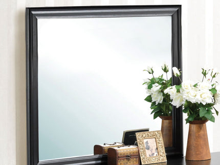 Elegant Wall Mirror - Black
