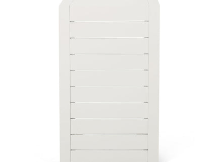 Aluminum Outdoor C - Shaped Side Table For Patio