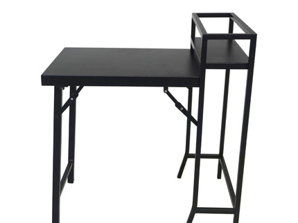 3 Piece Patio Bistro Set, Patio Set Of Foldable Patio Table And Chairs, Outdoor Patio Furniture Sets - Black