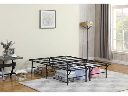 Andell - Eastern King Mattress Support Platform Bed - Black