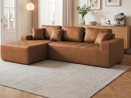 L - Shaped Corner Chaise Sofa Bed
