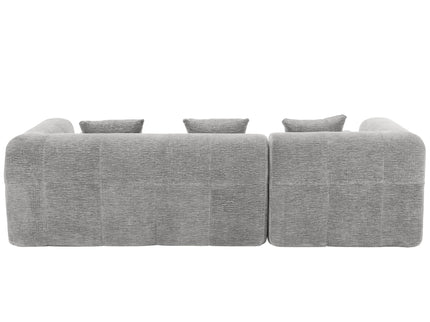 Sectional Free Combined Sofa With 2 Side Pockets