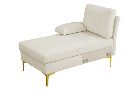 U - Shaped Sectional Sofa With Double Chaise