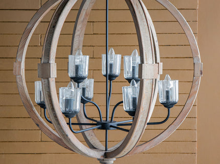 Chandelier, Hanging Light Fixture With Adjustable Chain For Kitchen, Bulb Not Included