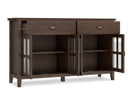 Artisan - Large 4 Door Sideboard Buffet - Brown
