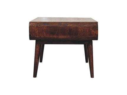 Solid Wood Curved Coffee Table
