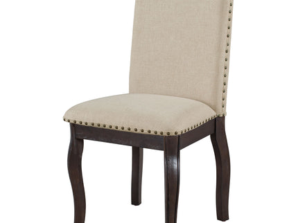 Upholstered Dining Chairs With Nailhead (Set of 2)