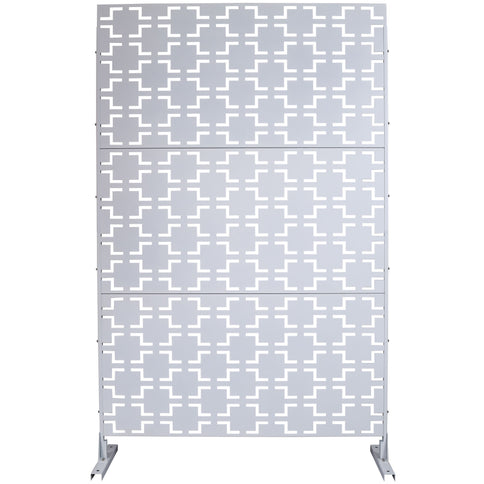 Outdoor & Indoor Metal Privacy Freestanding Decorative Screen