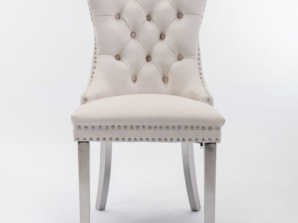 Nikki - Contemporary Upholstered Dining Chair (Set of 2)