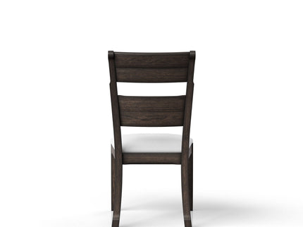 Upholstered Seat Side Chair - Chocolate