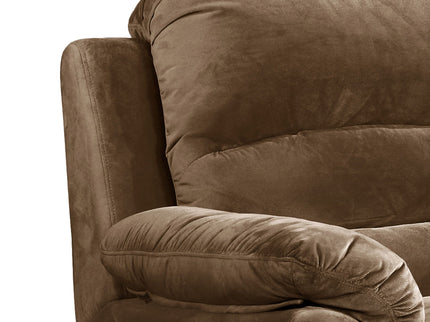 Electric Recliner Chair With USB Port And Gentle Lumbar Massage - Brown