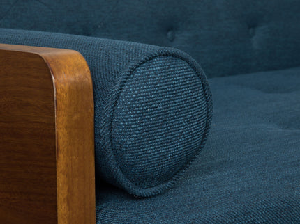 Aidan - Mid Century Modern Tufted Fabric Sofa