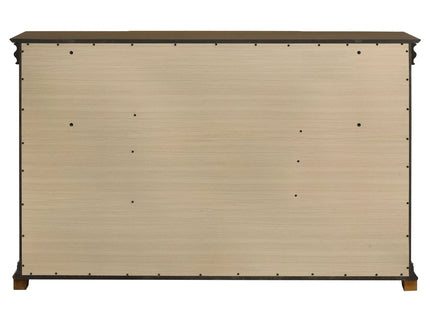 Leonide - 9 Drawer Dresser - Cherry