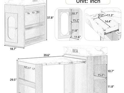 Extendable Dining Table With Folding Top