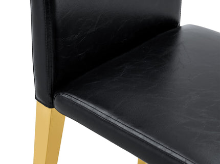 Elegant Upholstered Chairs With Metal Legs