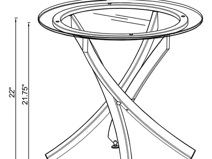 Connors - Round Top Table