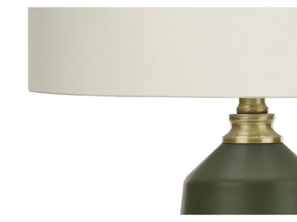 Lighting, Table Lamp, Green Ceramic, Contemporary - Green