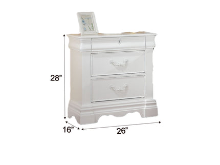 Estrella - Nightstand - White