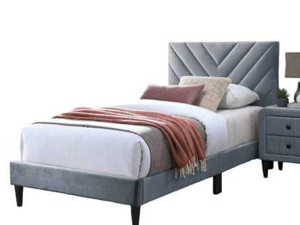 Bed Set With Adjustable Headboard