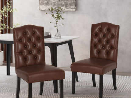 Harriet - Tufted Dining Chair With Button Tufting And Diamond Stitching