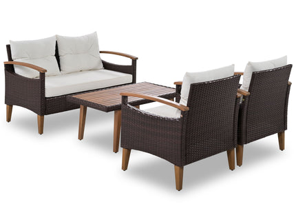4 Piece Garden Furniture, Patio Seating Set