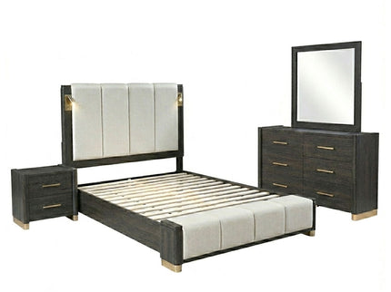 Clifton - Bedroom Set With Upholstered Headboard