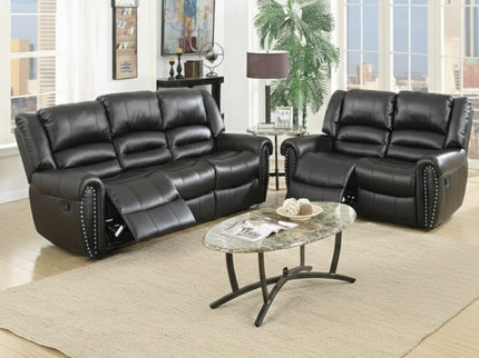 Modern Living Room Set With Nailhead Trim