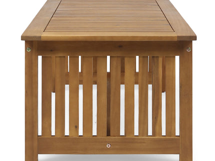 Acacia Wood Rectangular Patio Coffee Table For Outside
