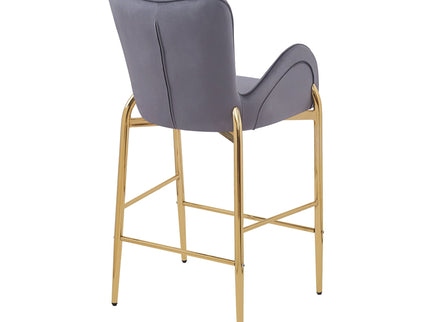 Fabric Counter Height Bar Stools (Set of 2)