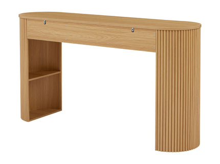 Retro Console Table With Storage, 3 Drawers