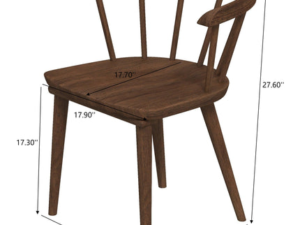 Kingsley - Dining Chair (Set of 2) - Brown