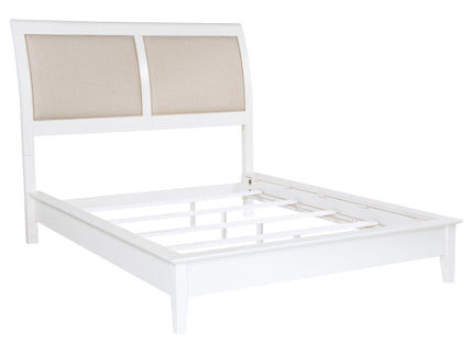 Talia - Queen Bed - White