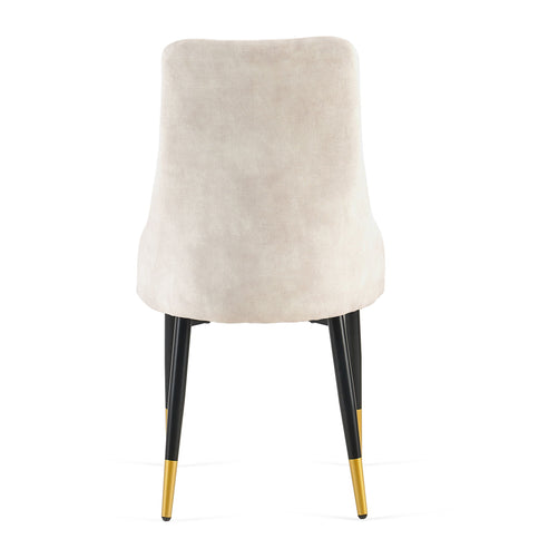 Dining Chairs Living Room Chair Modern Kitchen Armless Side Chair With Metal Legs