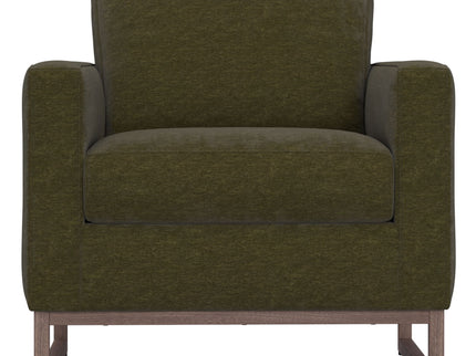 Accent Chair With Track Arm Design
