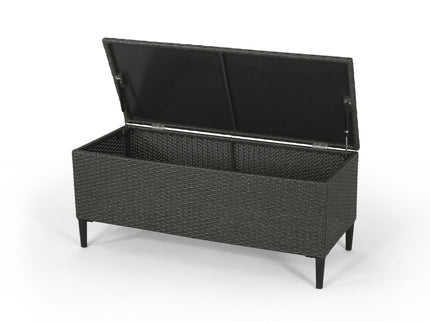 Rupert - Storage Unit Resin Wicker Outdoor