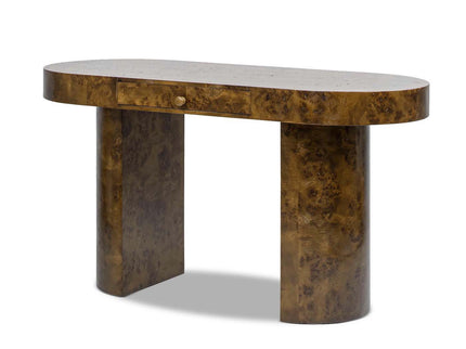 Jesse - Single Drawer Oval Computer Desk