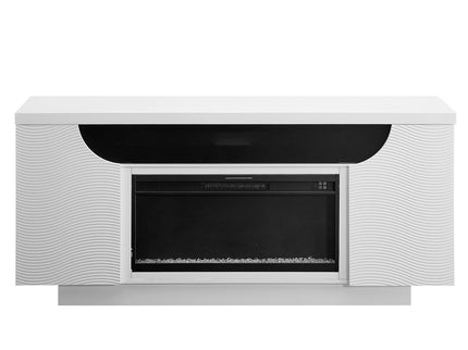 Alessia - Electric Fireplace With Multi Color LED And Flame Settings