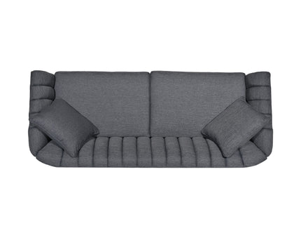 Contemporary 3 Seater Sofa With Accents