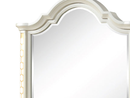 Jasmine - Mirror With Side LED Lightning (Includes Only Mirror) - Beige