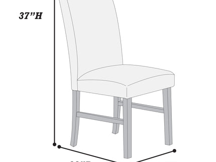 Upholstered Dining Chairs For Kitchen (Set of 2)