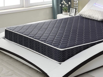 6" Waterproof Foam Mattress - Black / Blue - Twin