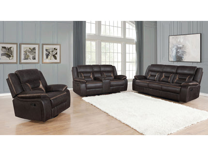 Brazelton - Glider Loveseat With Console